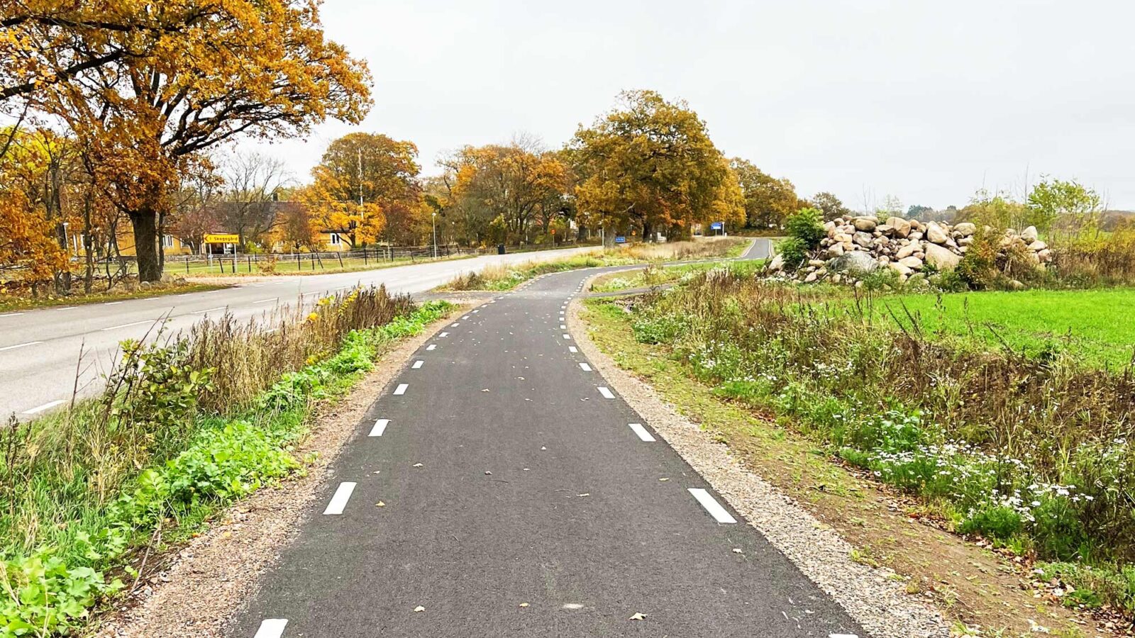 Gång- och cykelväg Halmstad